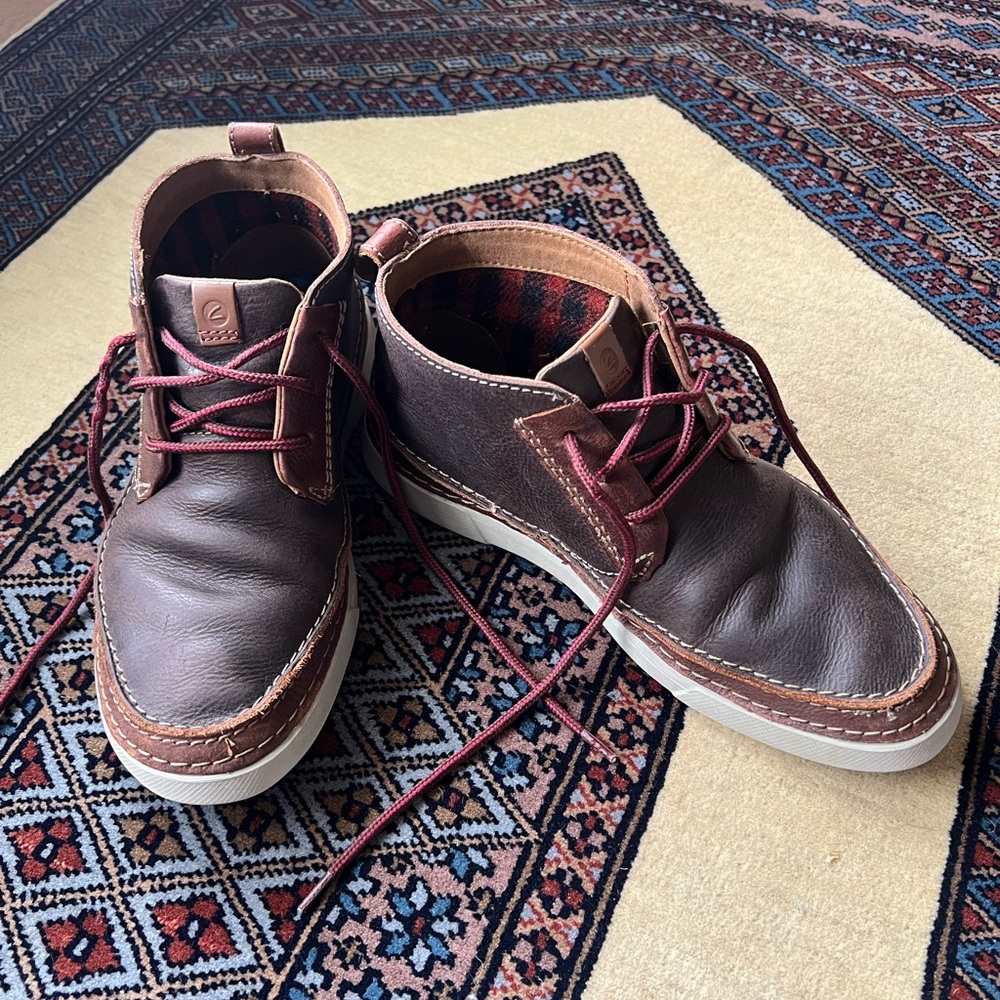 Clarks Dark Brown Chukka Boots